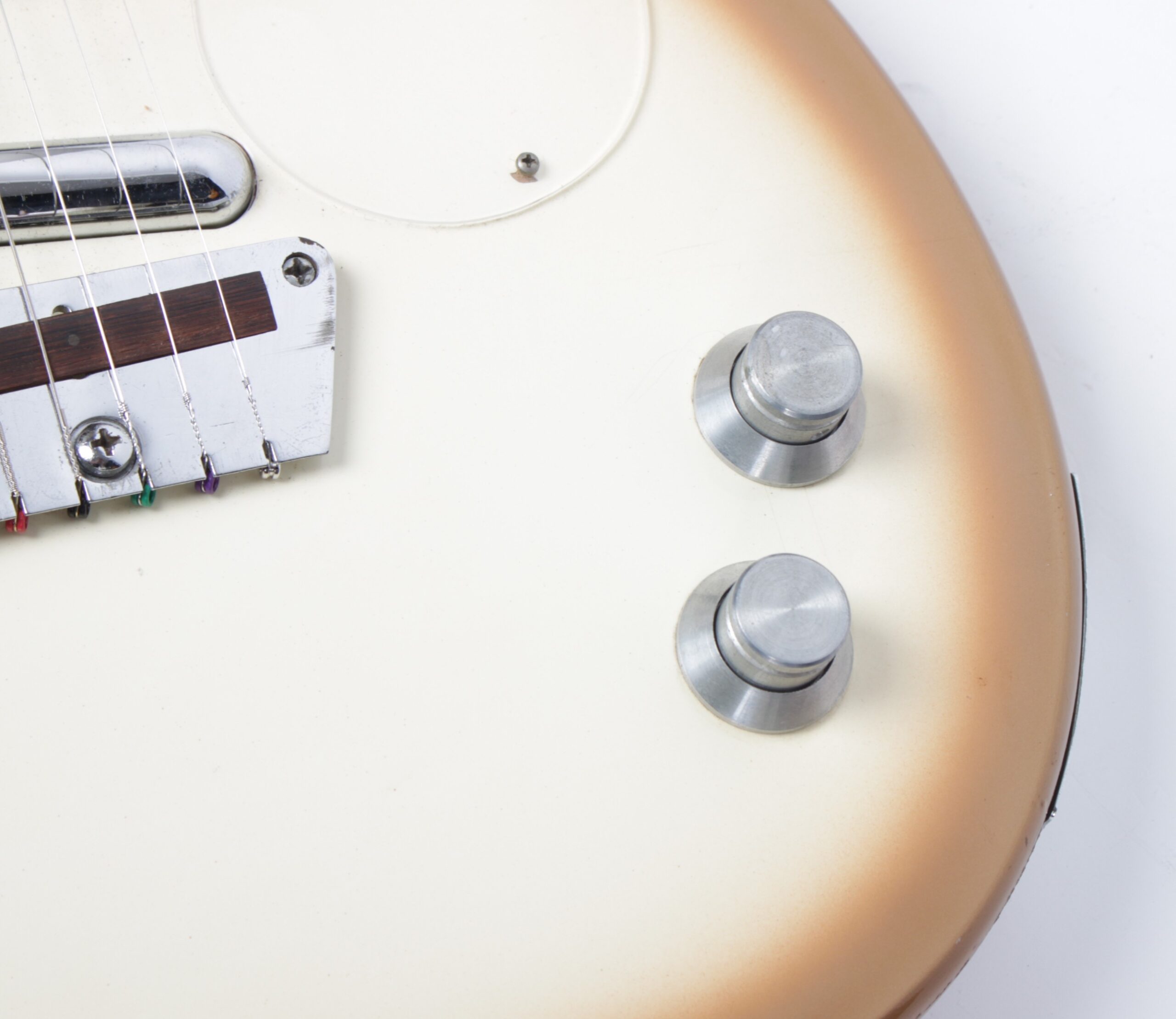 Meazzi Dynelectron Longhorn Guitar 60s – Bild 7