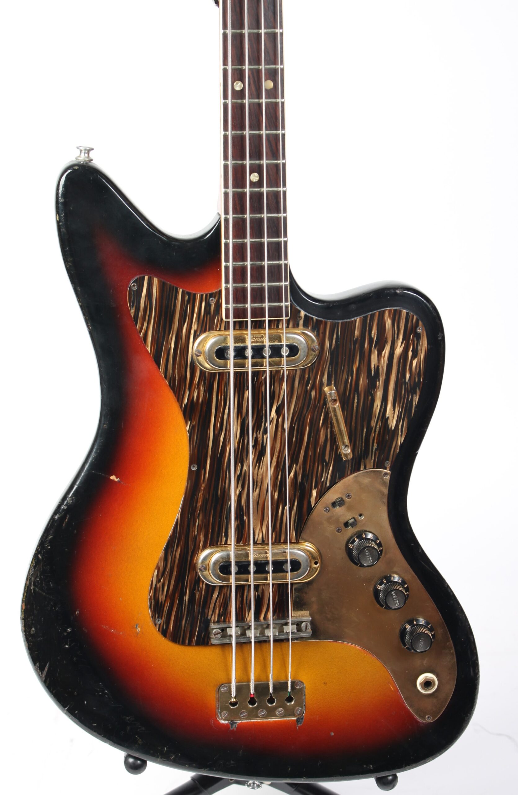 Framus Strato de Luxe Star Bass 5/165-52gl – 1964 German Vintage Bass Guitar – Bild 2