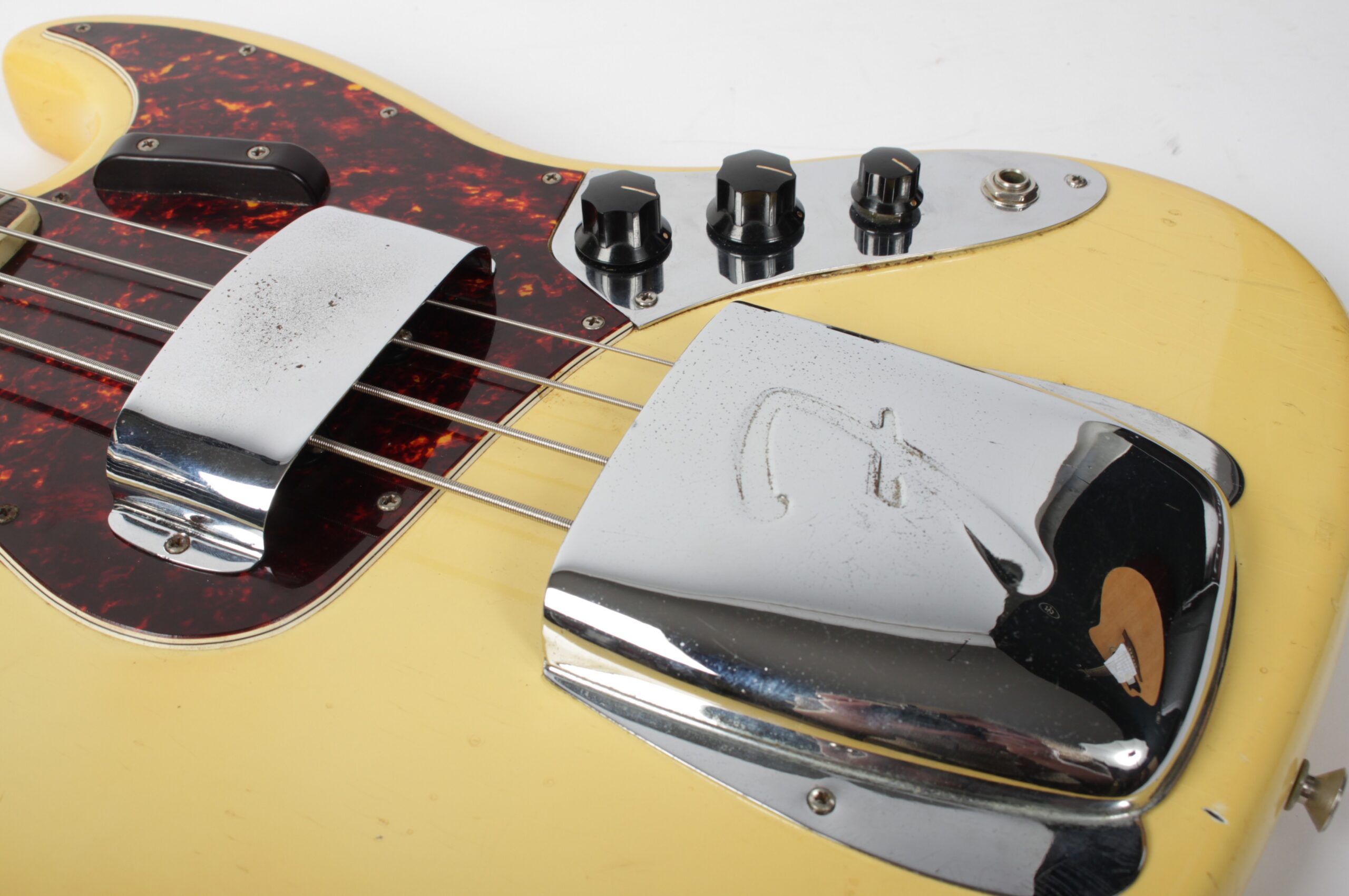 Fender Jazz Bass Olympic white 1973 – Bild 4