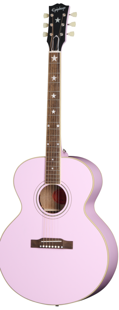 Epiphone J-180 LS Pink