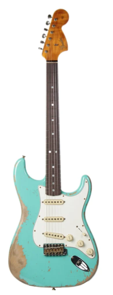 Fender Custom Shop Stratocaster 1967 Heavy Relic Aged Seafoam Green (mint condition)