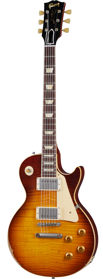 Gibson 1959 Les Paul Standard Reissue Heavy Aged Slow Iced Tea Fade Murphy Lab