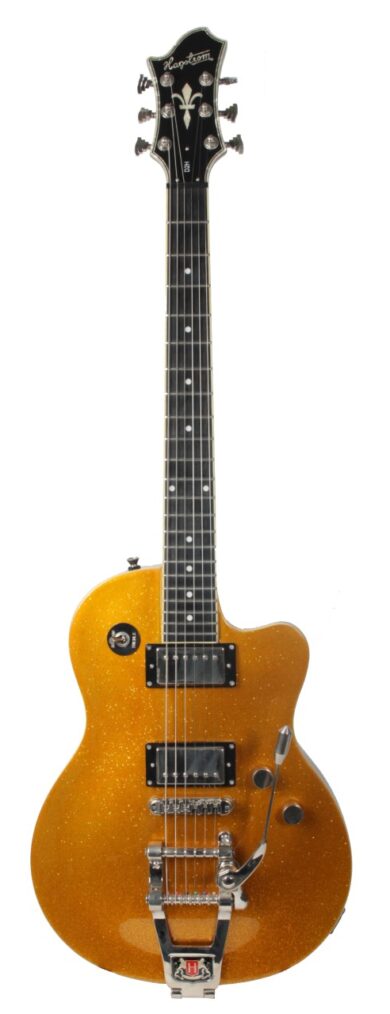 Hagström D2H Tremar Deluxe Gold Sparkle 2008 (Used)