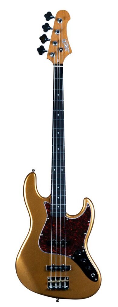 Jet Guitars JJB-300 Bass Gold