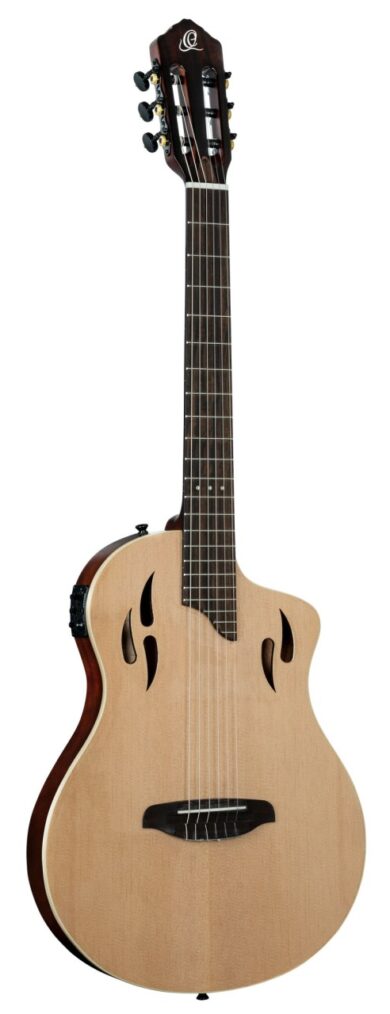 ORTEGA TourPlayer DeLuxe Nylon String Gitarre Fichte Natur